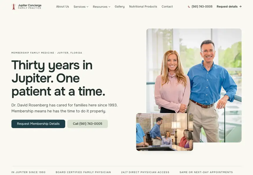 Veranda homepage prototype